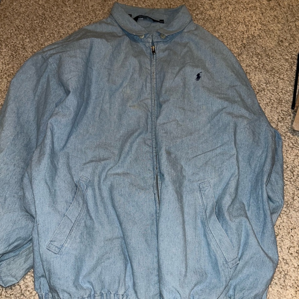 Men’s Polo Ralph Lauren Full Zip Jacket Windbreaker (XL)